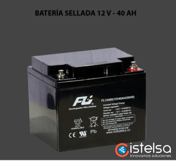 Batería sellada 12V-40AH